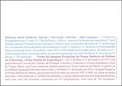 MILOSTNI OBISK FATIMSKE MARIJE